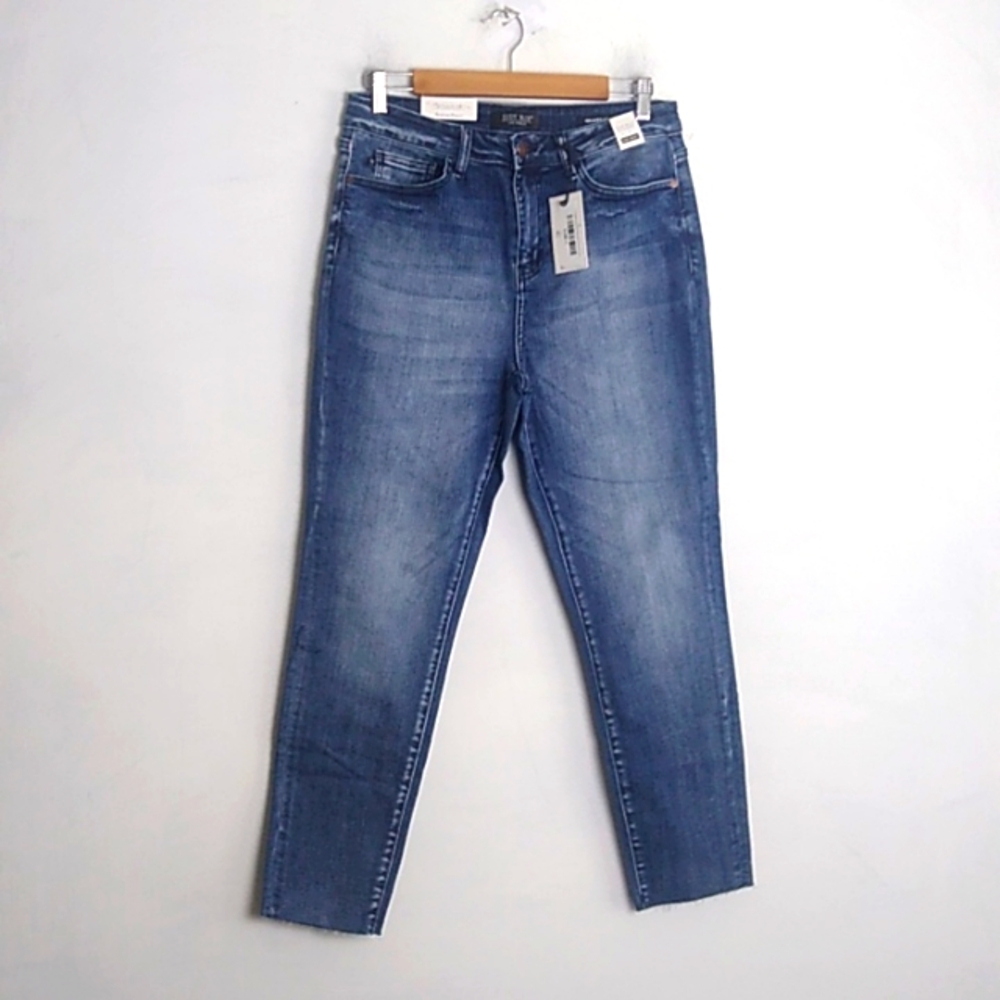 Judy Blue Jeans Relaxed Fit Dark Blue  Wash Hi Rise Waist New NWT size 11/30